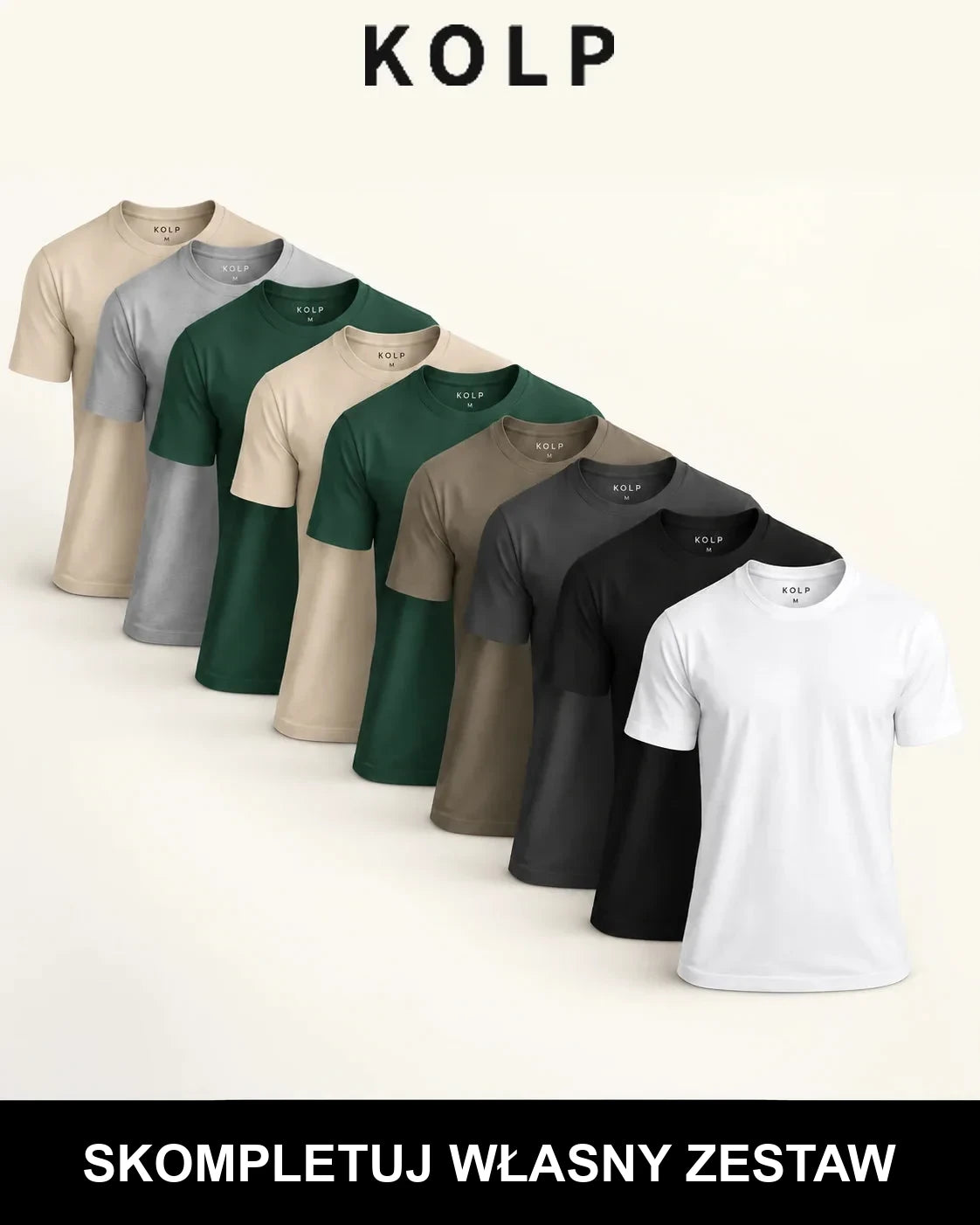 Koszulka KOLP Essential – zestaw 9 szt.