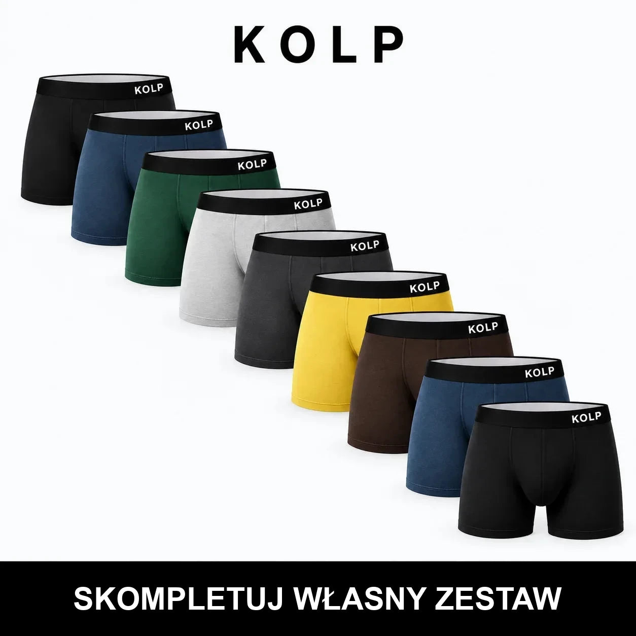 Bokserki KOLP – zestaw 9 szt.